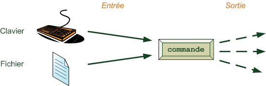 Entrée et sortie des flux