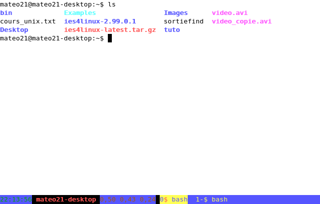 Screen personnalisé