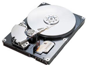 L'intérieur d'un disque dur